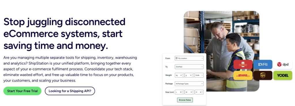 ShipStation helps you secure the best shipping rates